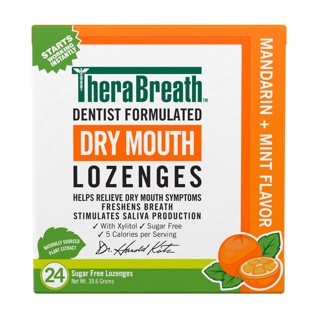 Dry Mouth Lozenges - Mandarin Mint QoKc