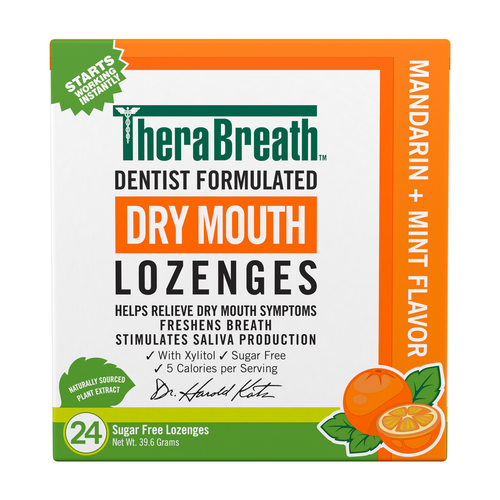 Dry Mouth Lozenges - Mandarin Mint QoKc - Featured Selection