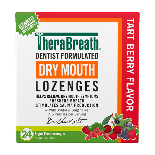 Dry Mouth Lozenges - Tart Berry h1s9