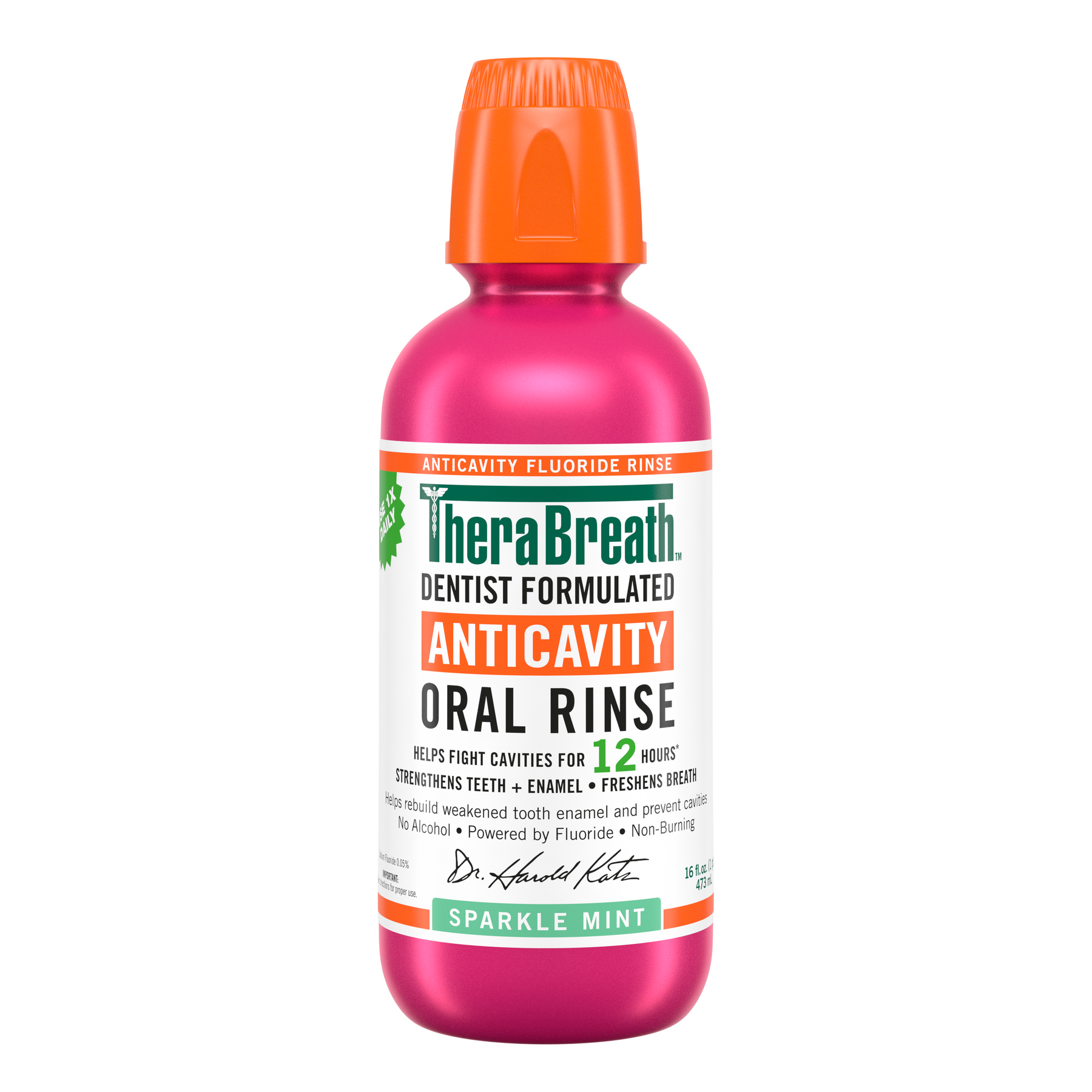 Anticavity Oral Rinse - Sparkle Mint XltO