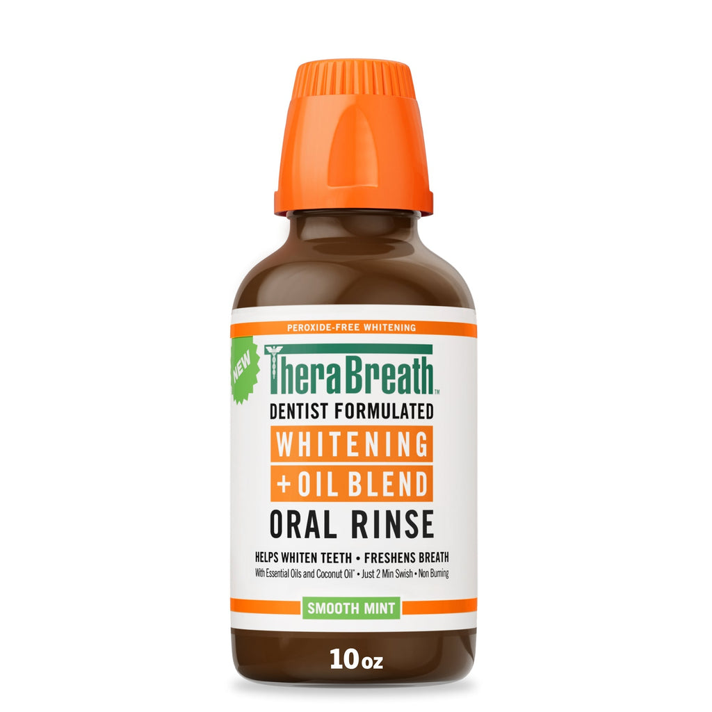 Whitening + Oil Blend Oral Rinse – Smooth Mint yybl